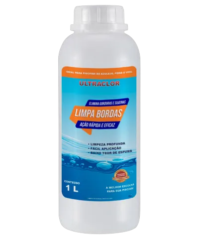 Frasco de 1 litro do Limpa Bordas Ultraclor